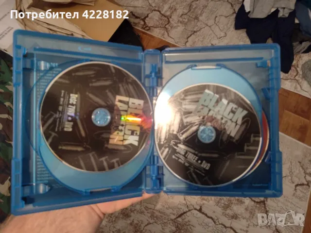 Black lagoon blue-ray + dvd, снимка 4 - DVD филми - 48854588