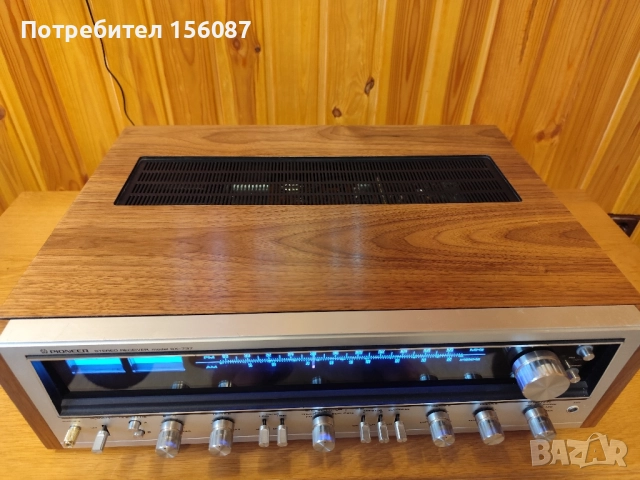 ✅ Pioneer SX-737 рекап + нов фурнир, снимка 5 - Ресийвъри, усилватели, смесителни пултове - 51584897