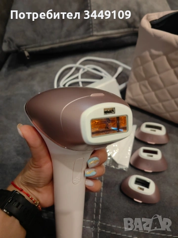 Philips фотоепилатор BRI977/00, 5 степени, UV филтър, снимка 3 - Епилатори - 54060283