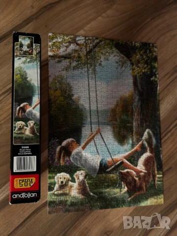 Пъзел Anatolian от 500 части - Безгрижно детство, Кевин Даниел, снимка 3 - Пъзели - 51144133