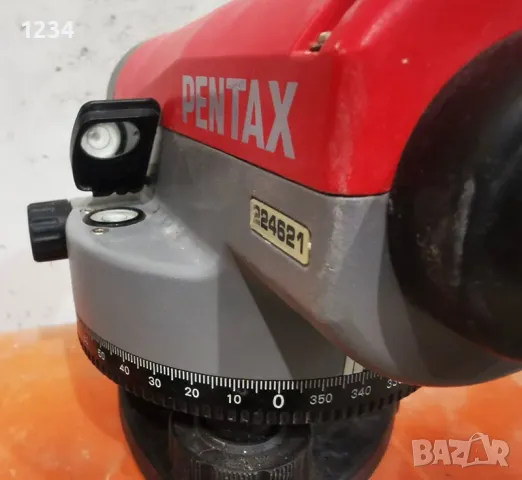 Японски оптичен автоматичен нивелир Pentax AP-241 24x, снимка 7 - Измервателни инструменти - 50265611