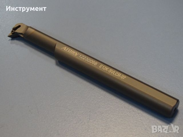 Борщанга със сменяемa пластинa ATORN E12K-SVLCR-07 boring bar 12230068, снимка 5 - Други инструменти - 46648171