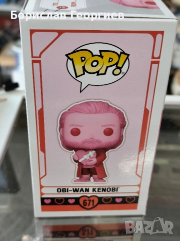 Фигури funko pop star wars mandalorian grogu obi wan, снимка 5 - Колекции - 52210113