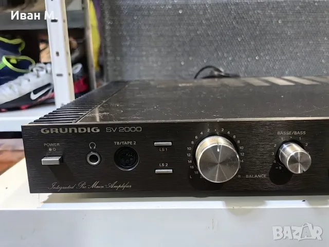 Усилвател Grundig SV 2000, снимка 3 - Ресийвъри, усилватели, смесителни пултове - 47875876