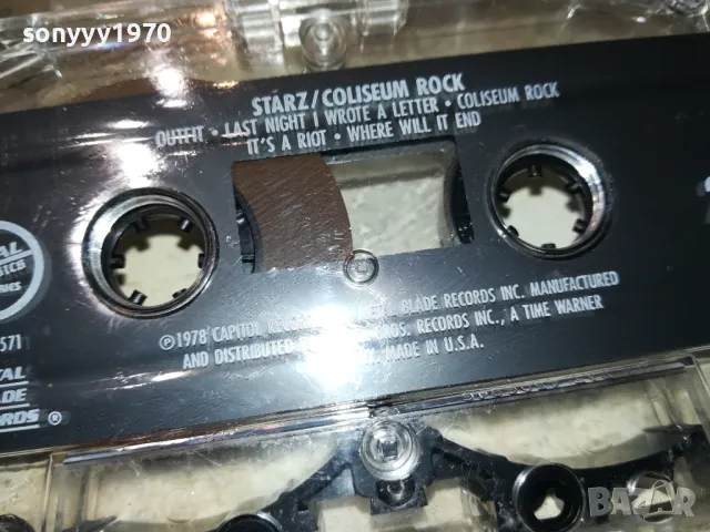 STARZ/COLISEUM ROCK-MADE IN USA-ORIGINAL TAPE 2601251746, снимка 18 - Аудио касети - 48837556