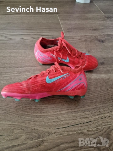 Детски футболни бутонки Nike Mercurial Vapor 16 pro- 32 номер, снимка 2 - Футбол - 54044118