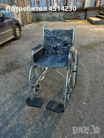 Инвалидна количка – стабилна и удобна, сгъваема, снимка 1