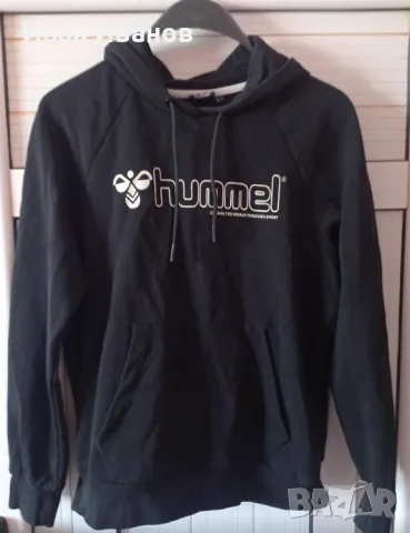 Оригинално горнище с качулка Hummel, снимка 1 - Спортни дрехи, екипи - 47018067