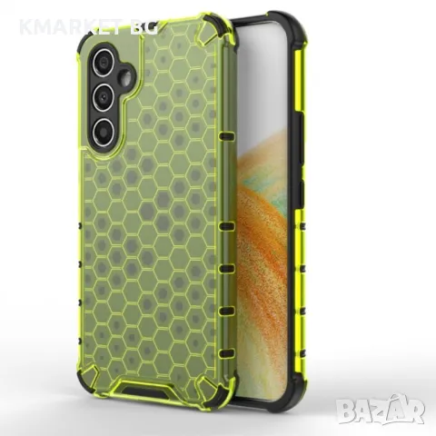 Samsung Galaxy A34 5G Силиконов Калъф Honeycomb TPU и Протектор, снимка 3 - Калъфи, кейсове - 48128700