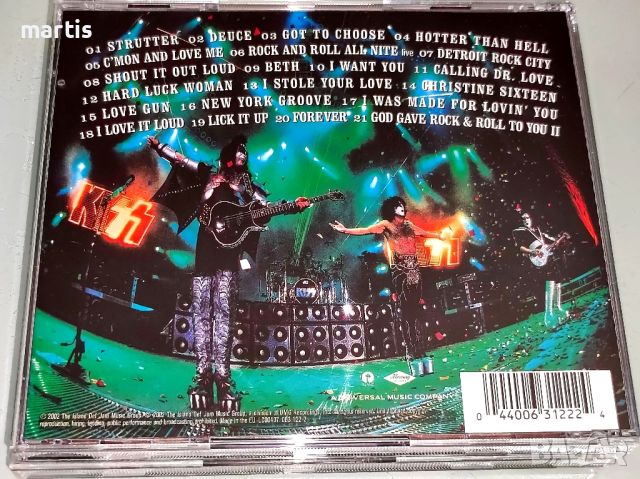 Kiss CD, снимка 2 - CD дискове - 46377835