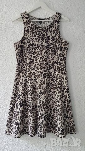 Дамска тигрова рокля H&M размер Л, снимка 1 - Рокли - 29433168