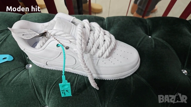 Nike Air Force 1 сникърси висок клас реплика, снимка 3 - Маратонки - 53653393