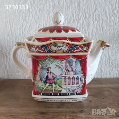 Порцеланов чайник Ромео и Жулиета