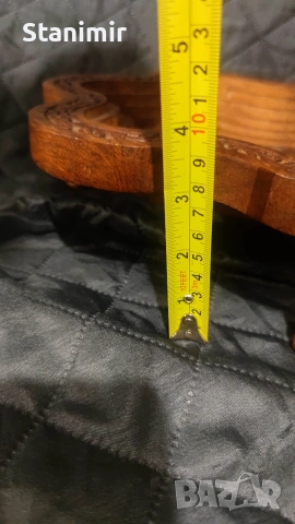 Индийски панер с дърворезба, сгъваем , снимка 7 - Декорация за дома - 53236126