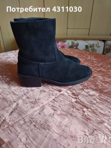 Дамски боти Кaren Scott естествен велур 39 номер