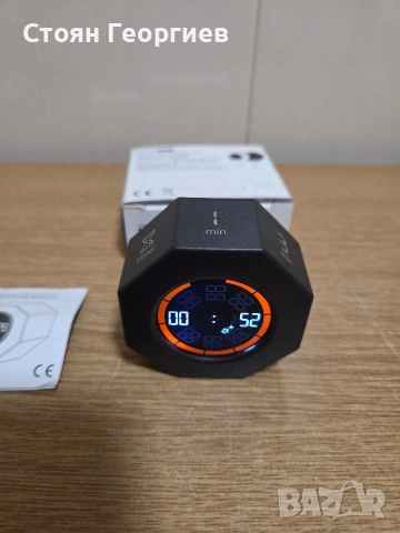 Куб таймер, въртящ се Pomodoro таймер, продуктивност на бюрото, с G сензор за задачи, снимка 3 - Друга електроника - 53420859