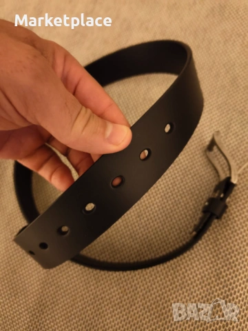 Кожен колан черен , снимка 3 - Колани - 54029186