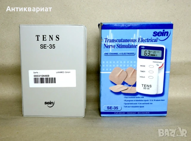 Нов нервостимулатор против болка "Sein TENS SE-35" / Korea, снимка 1