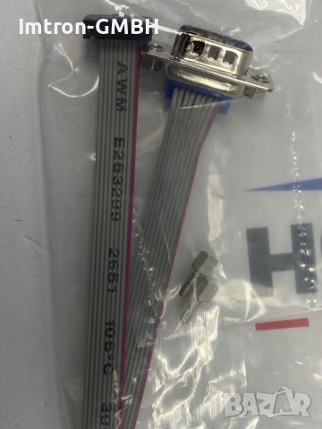 КАБЕЛ RS232 Male към  към 10 pin IDC, 20 cm, снимка 2 - Друга електроника - 45128139