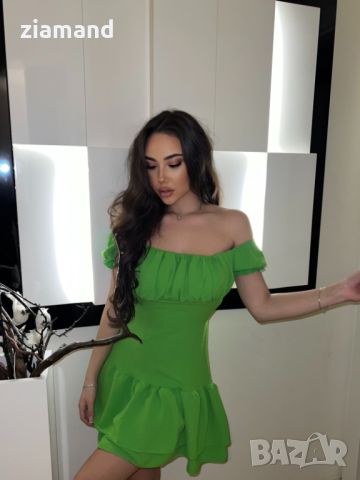 Лятна рокля зелена