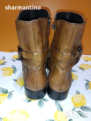 Marco Polo N 40 Каубойски кожени ботуши, снимка 6 - Дамски боти - 53360474