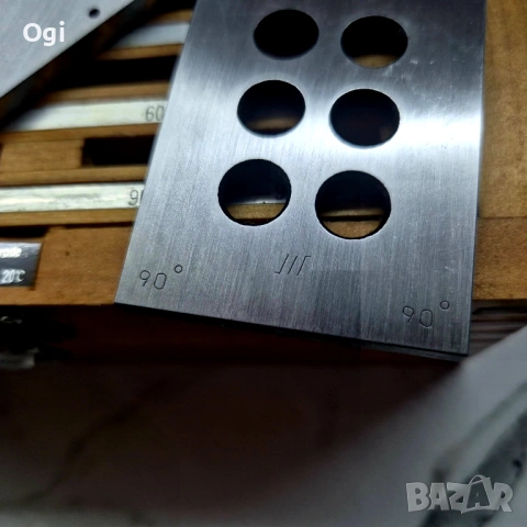 Ъглови мерки прецизни  еталони , снимка 5 - Шублери - 53804637