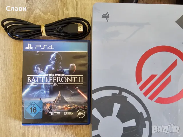 PlayStation 4 Slim 1TB PS4 Star Wars Limited Edition ПС4+Гаранция, снимка 4 - PlayStation конзоли - 47076687