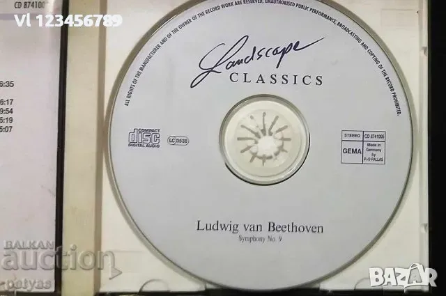 СД - Ludwig van BEETHOVEN 'Symphony No 9´ - CD, снимка 2 - CD дискове - 48394514