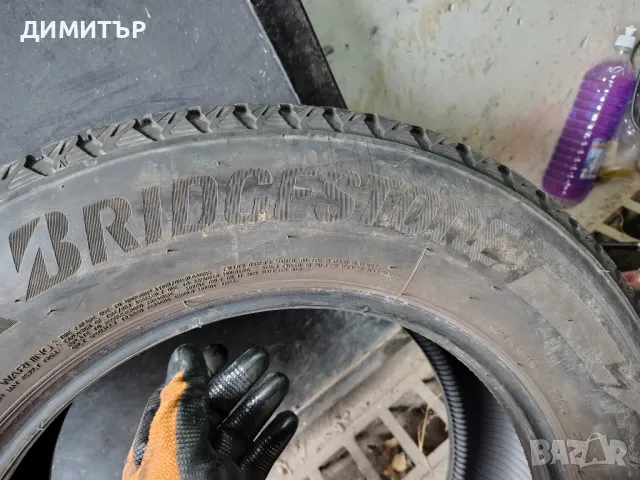 2бр.зимни гуми BRIDGESTONE 235 65 17 DOT19 цена за брой, снимка 4 - Гуми и джанти - 50047105