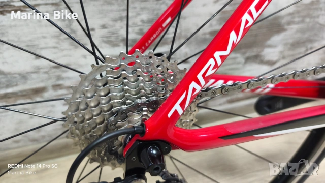 Карбонов шосеен велосипед Specialized Tarmac SL6 Expert Ultegra Roval | 54, снимка 6 - Велосипеди - 52990832