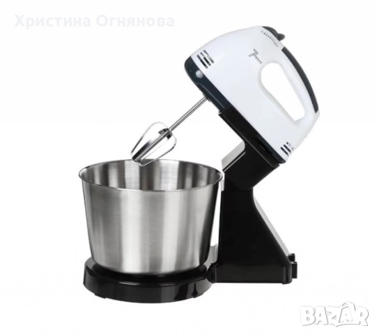 Миксер с купа от неръждаема стомана – 250 W, 2L, 7 скорости, снимка 3 - Аксесоари за кухня - 52973318