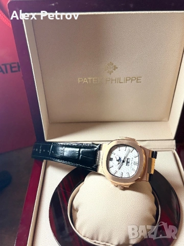 Patek Philippe Nautilus Moonphase, снимка 3 - Мъжки - 53925207
