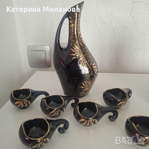 Черна керамика, снимка 2 - Сервизи - 53799925