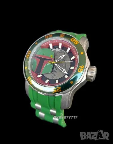 часовник INVICTA Star Wars Boba 50 mm, Инвикта нов , снимка 3 - Мъжки - 47160782