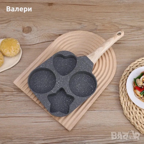 Тигани за яйца, палачинки, кюфтенца, газова индукция, снимка 2 - Съдове за готвене - 53215604