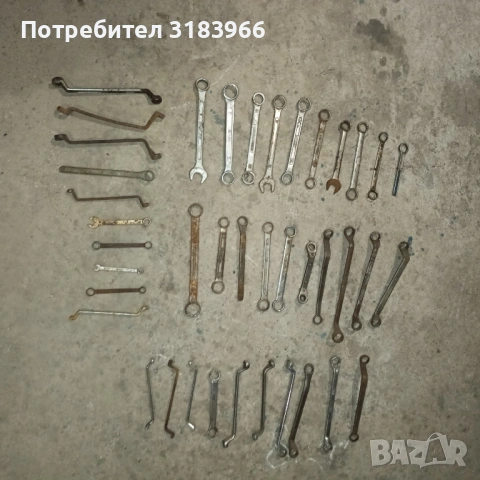 голям лот инструменти. лули и звезди  40 броя ., снимка 7 - Ключове - 53916376