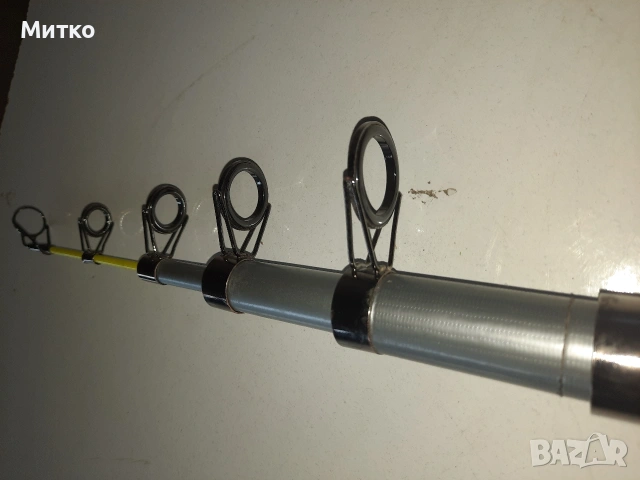 Въдицата тип телескоп марка OSAKO MEGAFORCE 4.2 метра модел 21234201 42T, снимка 11 - Въдици - 53698794