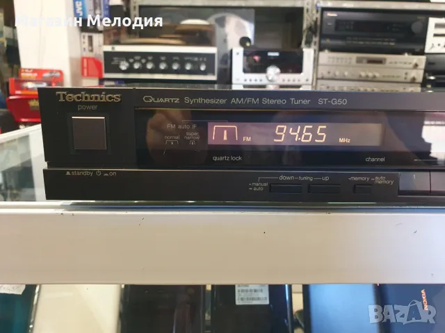 Тунер Technics ST-G50 В отлично техническо и визуално състояние., снимка 3 - Декове - 47629687