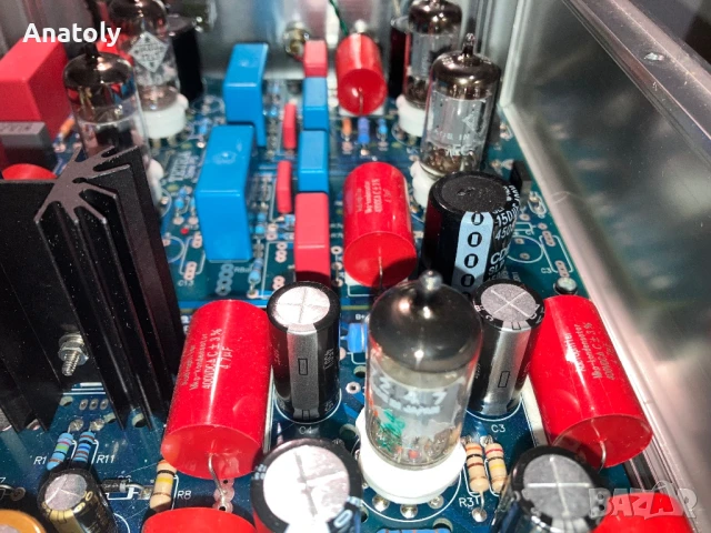 Лампов RIAA усилвател, снимка 7 - Ресийвъри, усилватели, смесителни пултове - 50921157