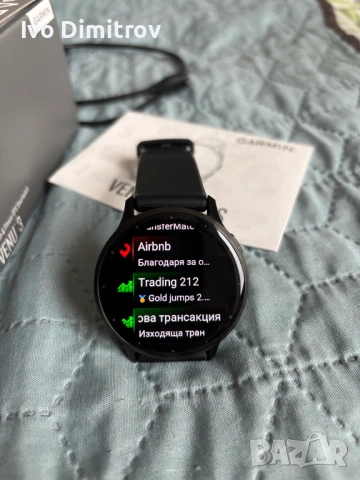 Нов фитнес/здраве/активност смарт часовник Garmin Venu 3, снимка 4 - Смарт гривни - 53271239