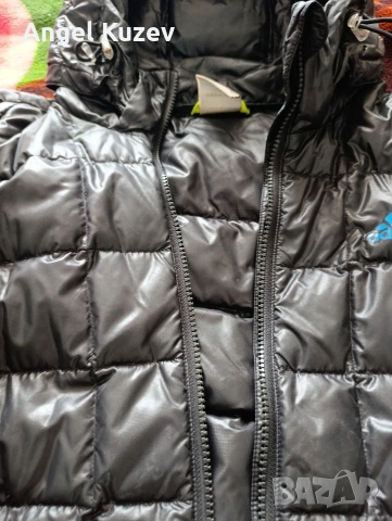 Оригинално пухено яке Adidas (Размер L) – КАТО НОВО!, снимка 7 - Якета - 53565204