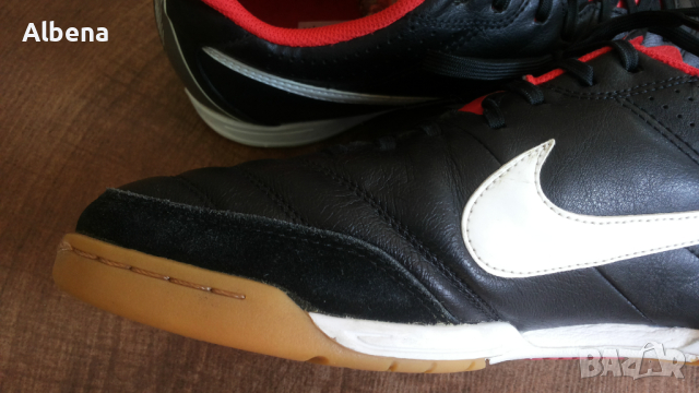 NIKE TIEMPO Leather Footbal Shoes Размер EUR 43 / U 8,5 за футбол естествена кожа 137-14-S, снимка 9 - Спортни обувки - 45063038