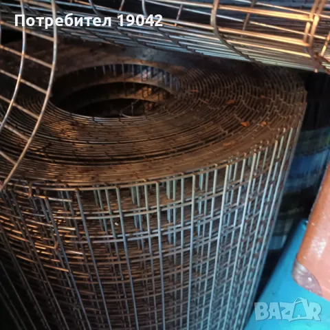 Мрежа за клетки поцинкована 25х25х2, снимка 3 - Други стоки за животни - 50332663