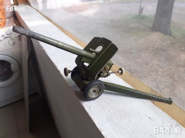 Метална руско оръдие гаубица топ играчка модел макет, снимка 1 - Антикварни и старинни предмети - 45268829