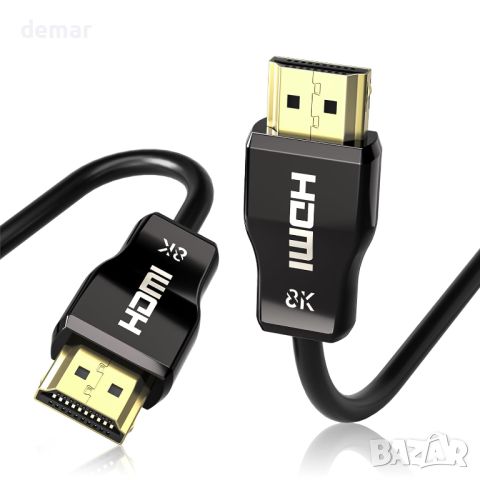 huaham CL3 HDMI 2.1 кабел 20 м, оптичен, 48Gbps, 8K60Hz & 4K120Hz, поддръжка на eARC, Dolby,HDCP 2.2, снимка 1 - Кабели и адаптери - 46415699