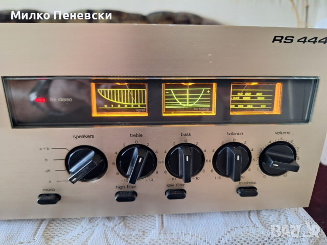 SIEMENS - RS 444 HIFI STEREO RECEIVER , снимка 3 - Ресийвъри, усилватели, смесителни пултове - 45068922