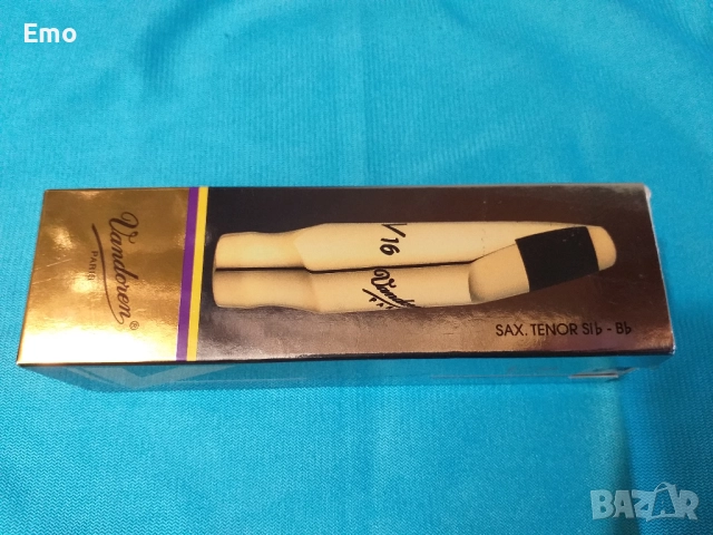 Продавам нов мундщук за тенор саксофон "Vandoren V16 - Metal T6-S" , снимка 2 - Духови инструменти - 52349662