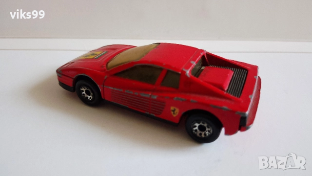 Ferrari Testarossa Matchbox 1986 Made in Thailand, снимка 3 - Колекции - 52291369