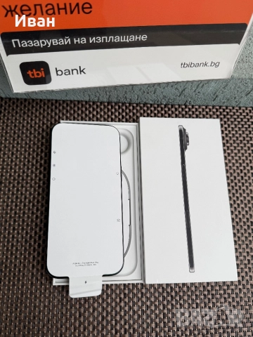 НОВ!! ЛИЗИНГ 80лв/м•iPhone 17 AIR 256 BLACK* айфон 17 AIR 256 BLACK, снимка 3 - Apple iPhone - 51942415