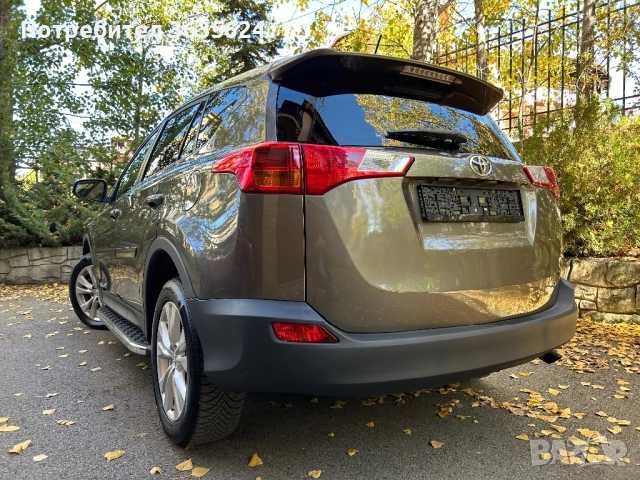 Toyota Rav4 2, 2 D-4D, 4X4, 189 600км, ПЪЛНА СЕРВИЗНА ИСТОРИЯ, снимка 2 - Автомобили и джипове - 52125649